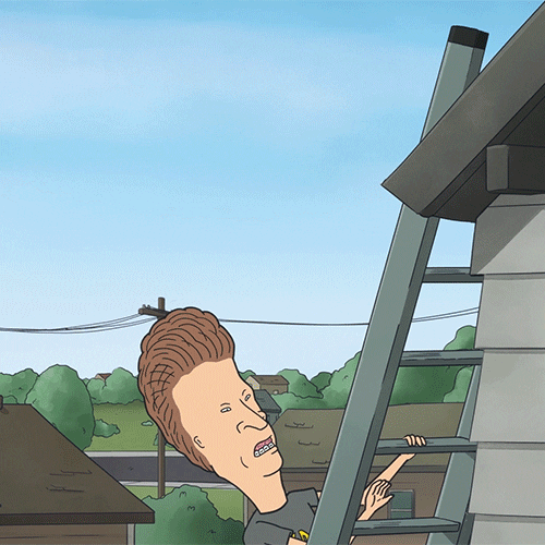 Going Up Beavis And Butthead GIF by Paramount+