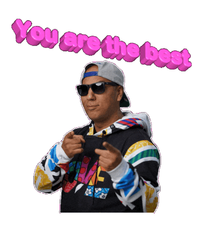 You Are The Best Sticker by Gibo Hopar