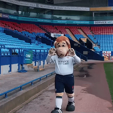officialbwfc wave waving bolton bolton wanderers GIF