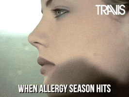 Hay Fever Spring GIF by Travis