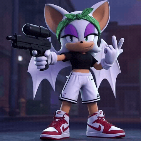 Rouge The Bat Tuff GIF