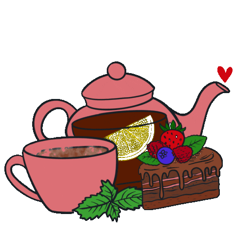 Tea Time Maldives Sticker