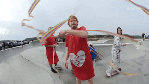 Ribbons Ribbon Twirling GIF by KING OF THE ROAD - Find & Share on GIPHY