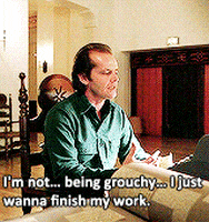 stressed the shining GIF