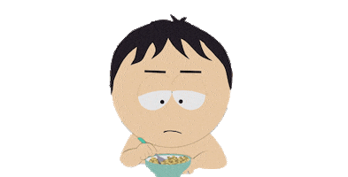 Stan Marsh Eating Sticker by South Park