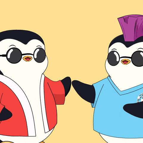 Lets Go Ok GIF by Pudgy Penguins