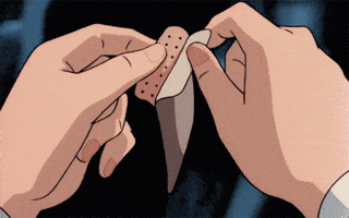 Anime Bandage GIF
