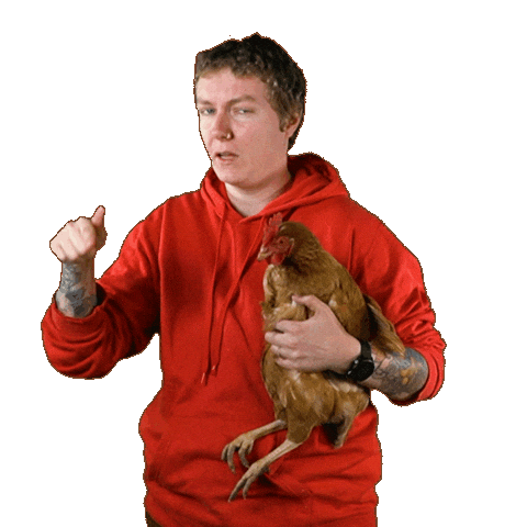 Chicken Sticker by Cosplayshop