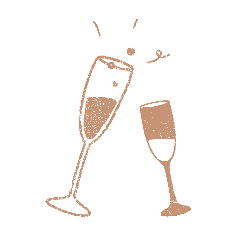 Ano Nuevo Cheers Sticker