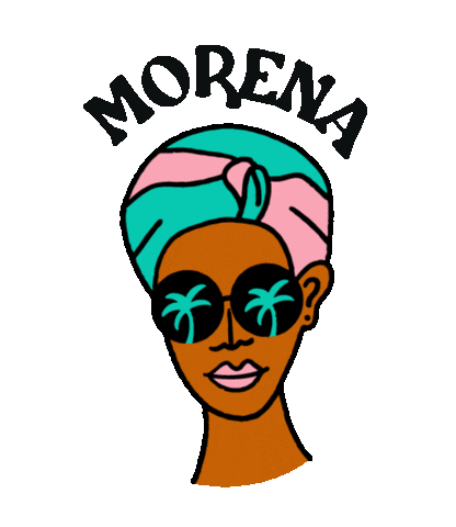 Morena Creative Coffee Hub Sticker