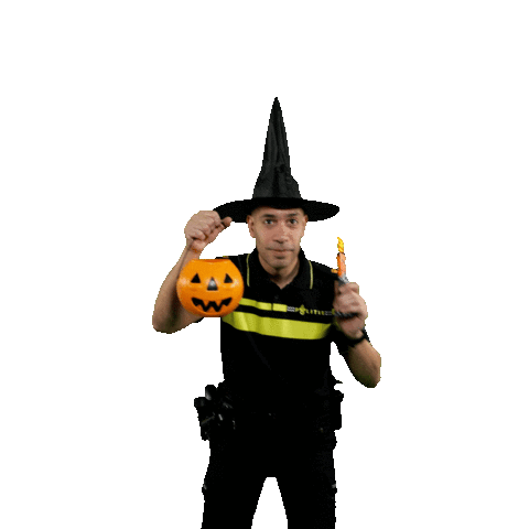 Halloween Marlon Sticker by Politieacademie
