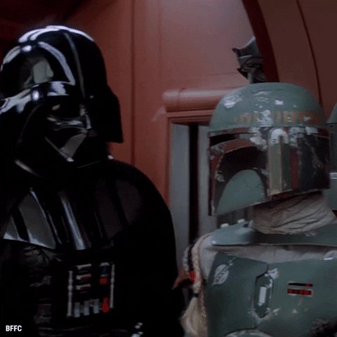 Listen Darth Vader GIF by Boba Fett Fan Club