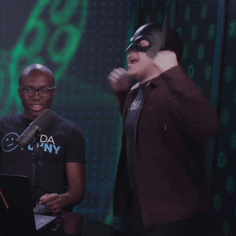 Excited Batman GIF by Kinda Funny