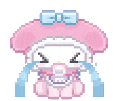 My Melody Crying Sticker