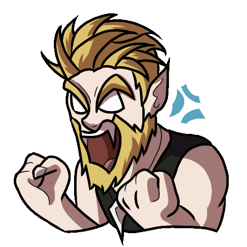 Angry Sticker