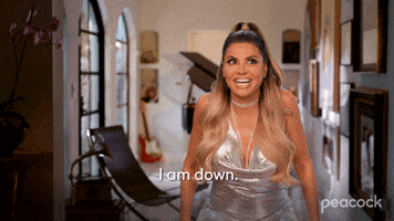 Real Housewives Yes GIF by PeacockTV