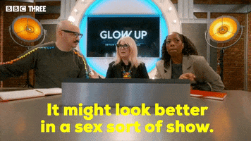 Glow Up Make-Up GIF by BBC Three