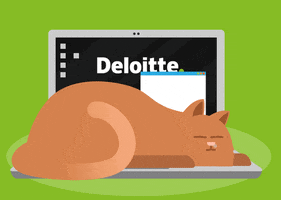 Work From Home Sleeping GIF by Deloitte Nederland