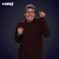 Excited Thanks GIF by SWR3