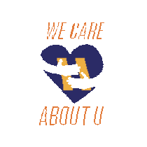 We Care About U Sticker by Samaritans of Singapore