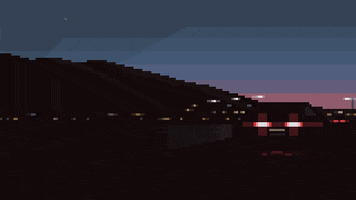 Pixel Driving GIF