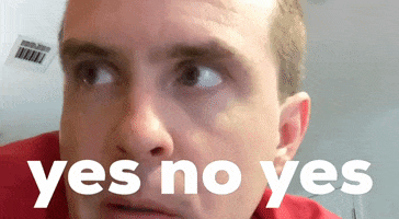 Yes No Yes GIF by Luke Guy