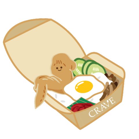 Crave Nasi Lemak Sticker