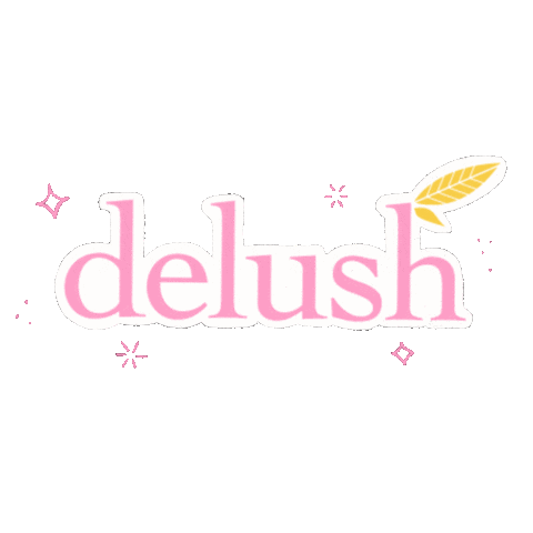 Delush Sticker