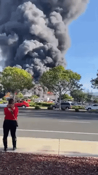 Major Fire Breaks Out at Home Depot in San Jose