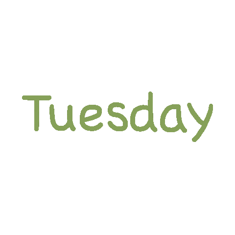 Tuesday Sticker