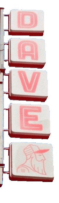 Dave Red Athens - Brown Hotels Sticker