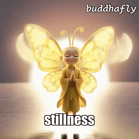 Enlightenment Presence GIF by BuddhaFlyJourney