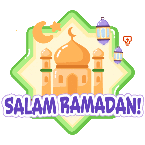 Ramadan Aunty Sticker by Tenaga Nasional