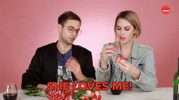 Drunk Valentines Day GIF by BuzzFeed