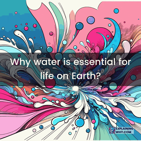 Natural Resource Water Cycle GIF by ExplainingWhy.com