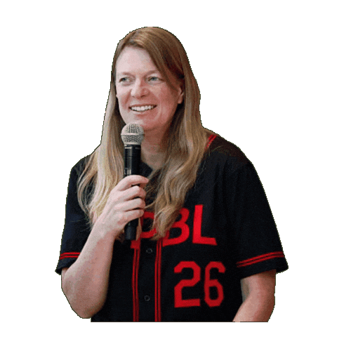 Professional Baseball Girl Power Sticker by This is Women's Baseball