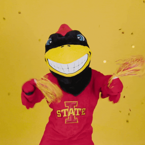 Happy Iowa State GIF by Iowa State University Foundation