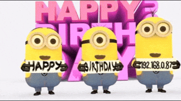 Minions Birthdayminions GIF