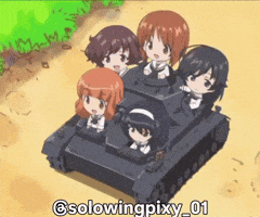 Girls Und Panzer Gup GIF