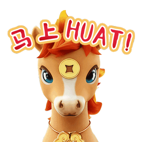 Huat Sticker by Mediacorp SG