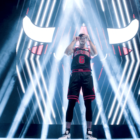 Alex Caruso Sport GIF by Chicago Bulls