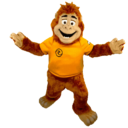 Bigfoot Hank Sticker by HIDEF Physical Therapy