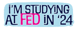 FedUni Sticker