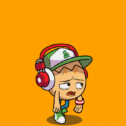 Tired Skateboarding GIF by bad egg co