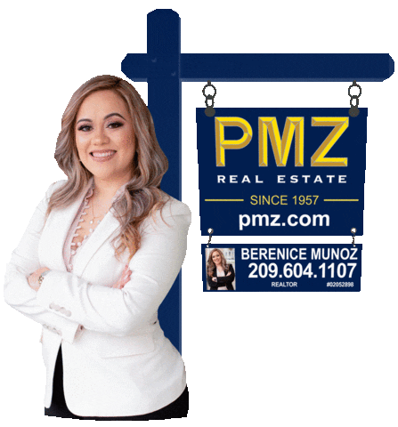 PMZ Real Estate Agent Berenice Munoz Sticker