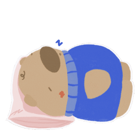 Tired Sticker