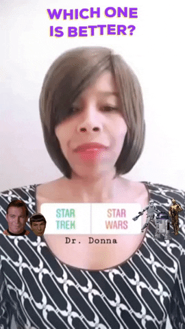 Keep It 100 Star Wars GIF by Dr. Donna Thomas Rodgers