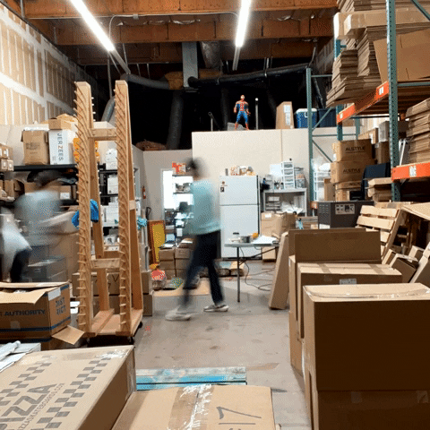 Shipping Packing GIF by Pizza Skateboards