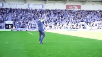paul cook clapping GIF by Wigan Athletic