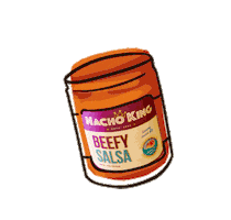 Nacho King Sticker